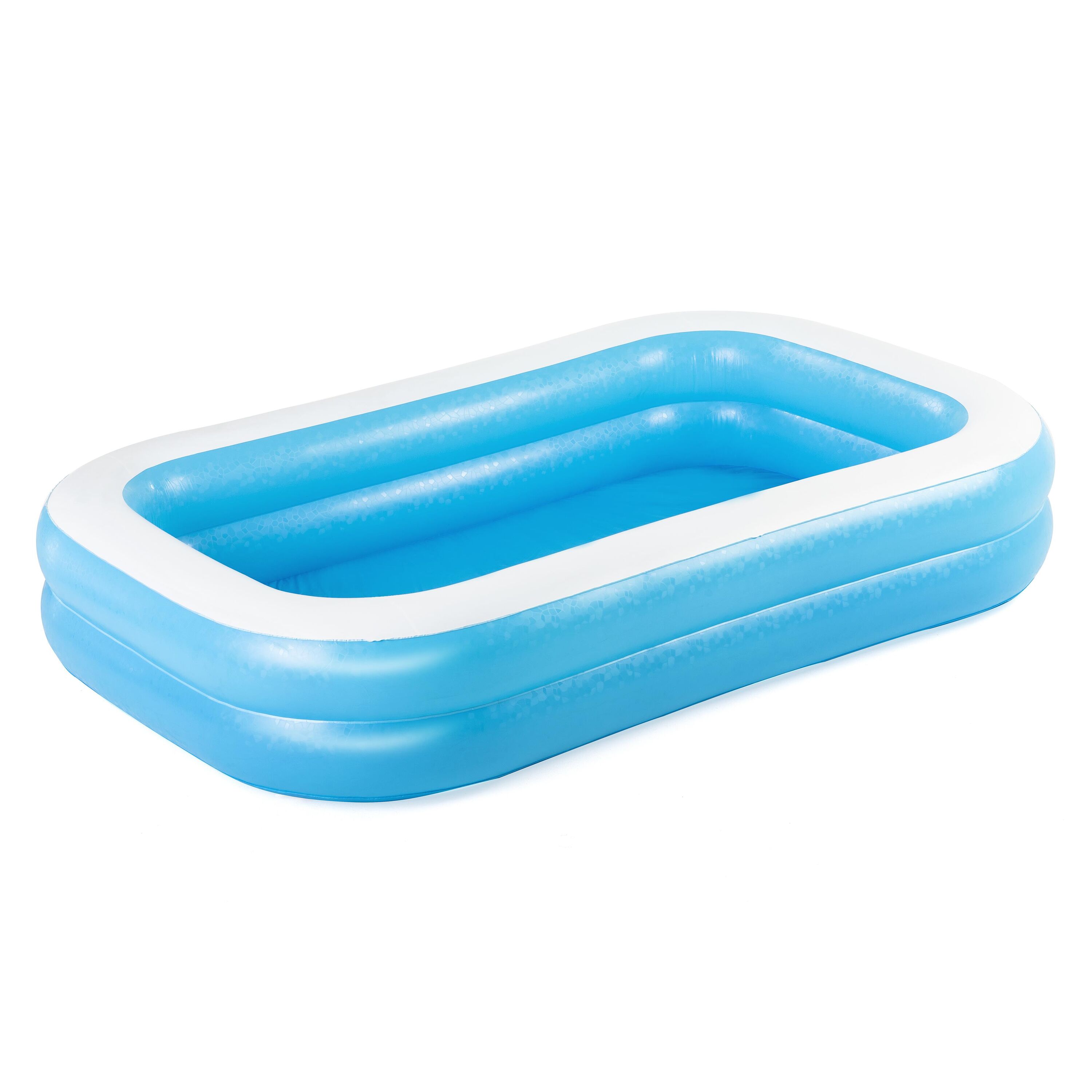 Bestway® Blue Rectangular Inflatable Family Pool 2.62 m