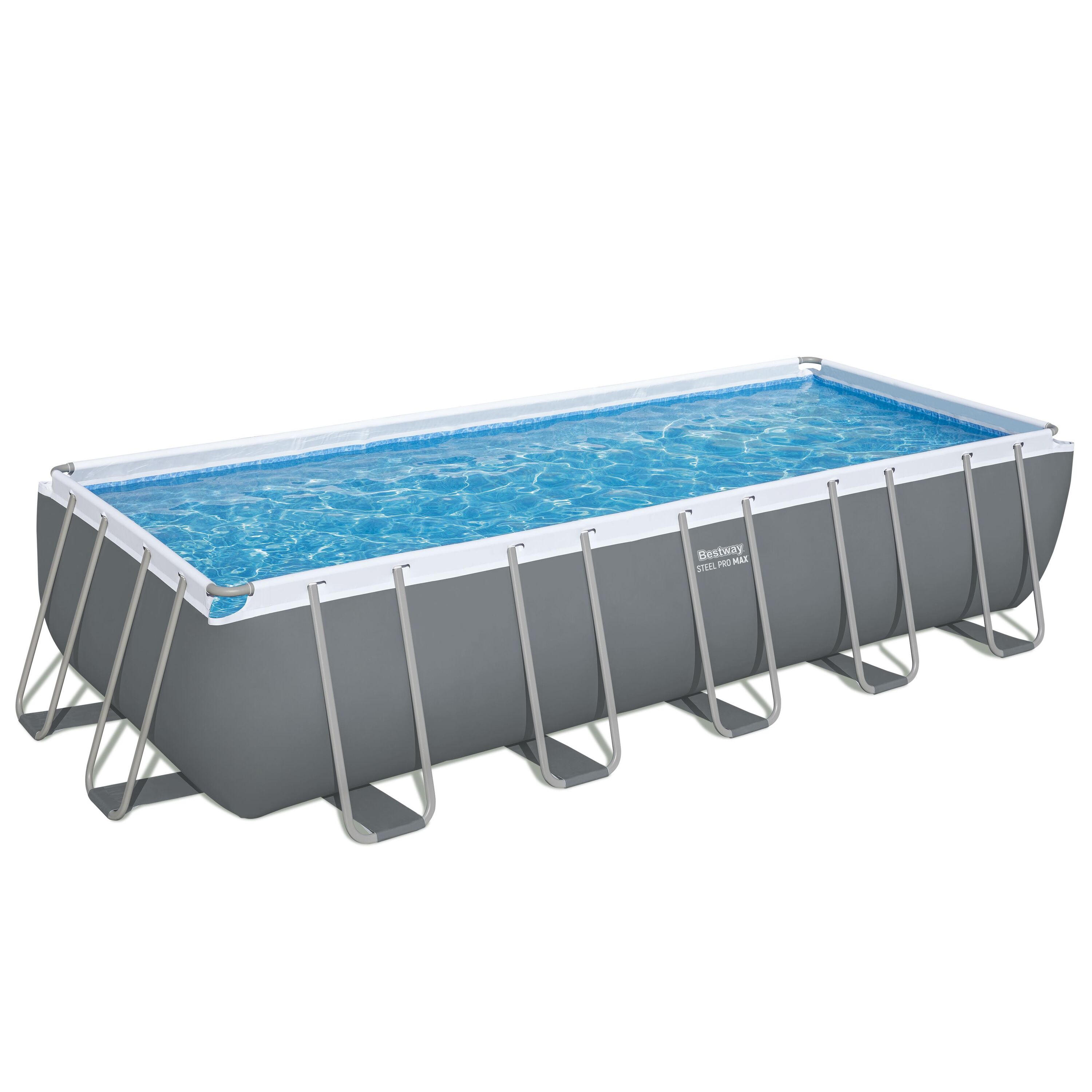 Bestway® Steel Pro MAX™ Above Ground Pool Set Rectangular 6.40 m x 2.74 m x 1.32 m