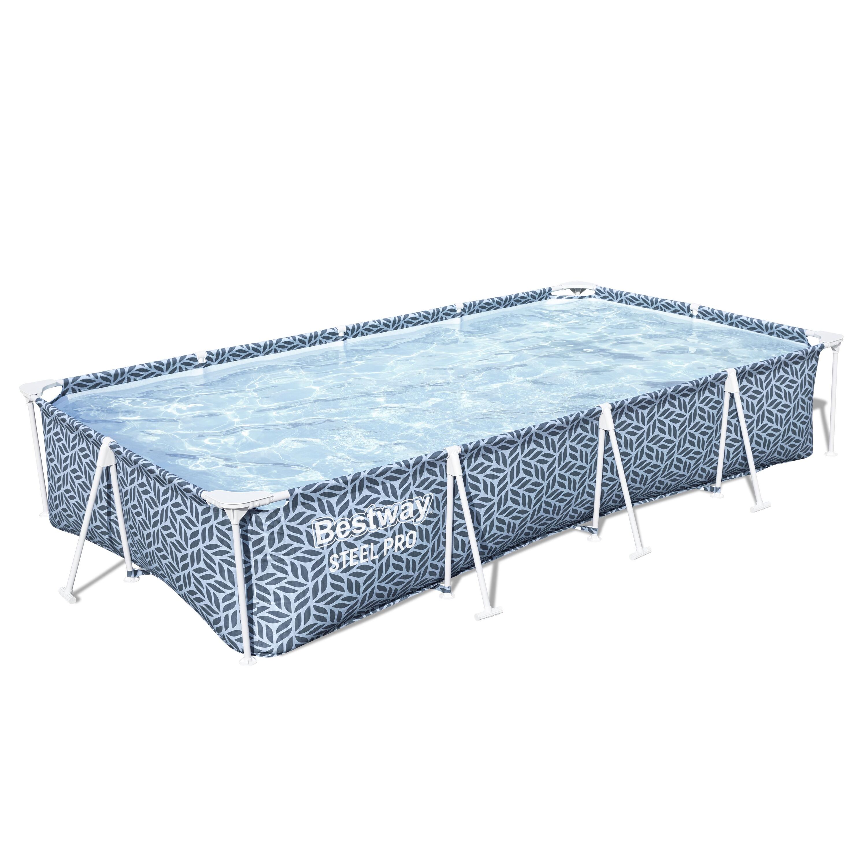 Bestway® Steel Pro® Above Ground Pool Rectangular 3.66 m x 2.01 m x 66 cm