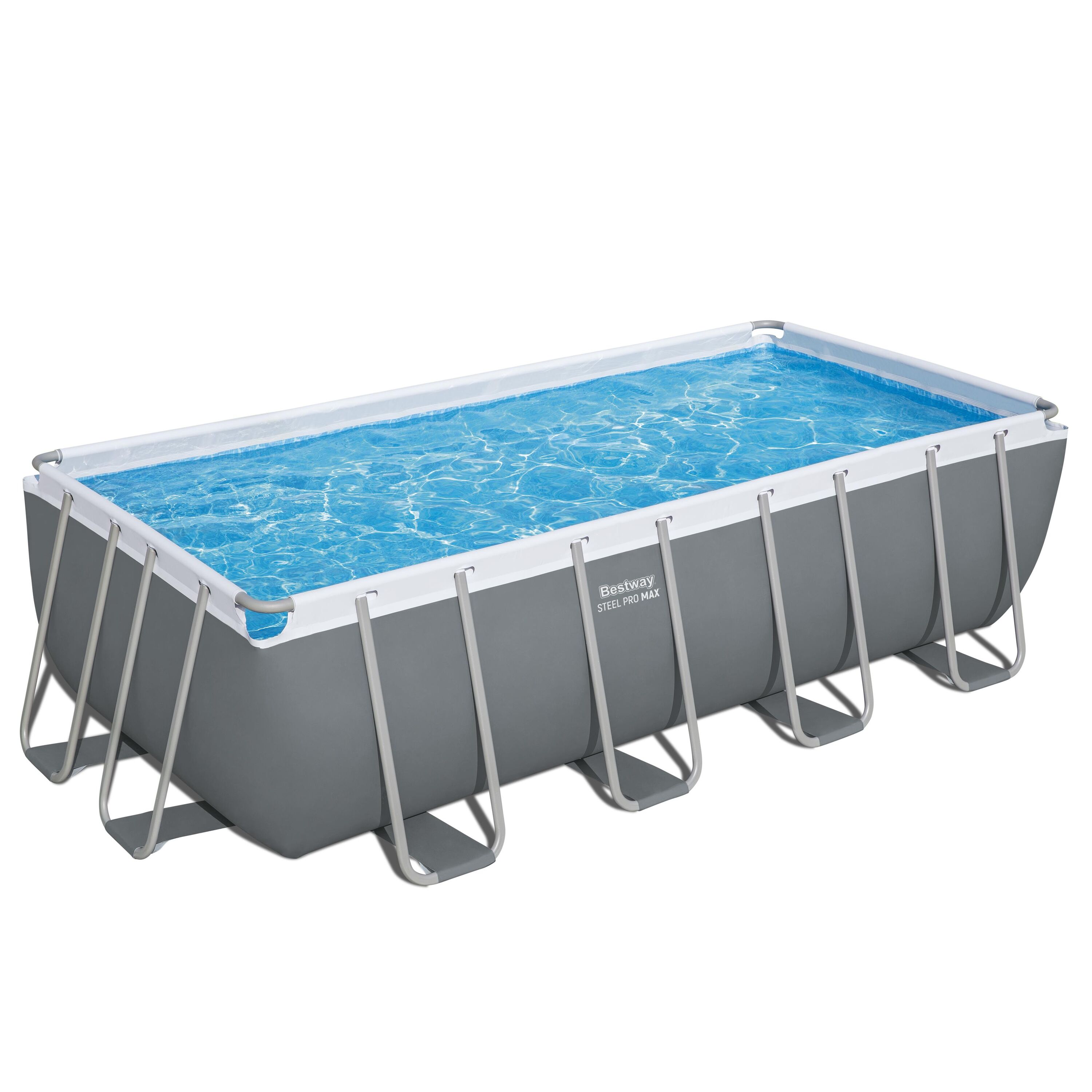 Bestway® Steel Pro MAX™ Above Ground Pool Set Rectangular 4.88 m x 2.44 m x 1.22 m