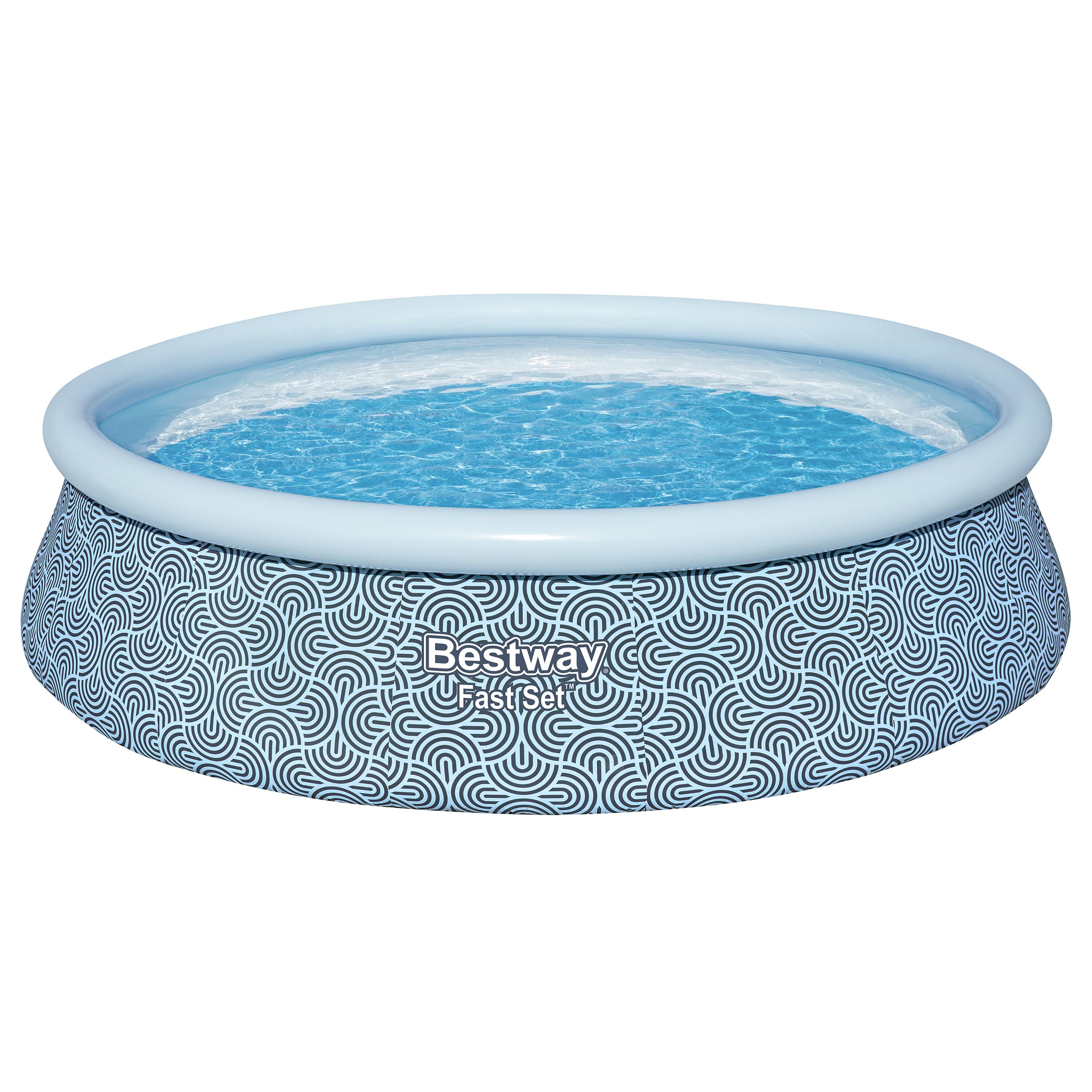 Bestway® Fast Set™ Round Above Ground Inflatable Pool Set 4.57 m x 1.07 m