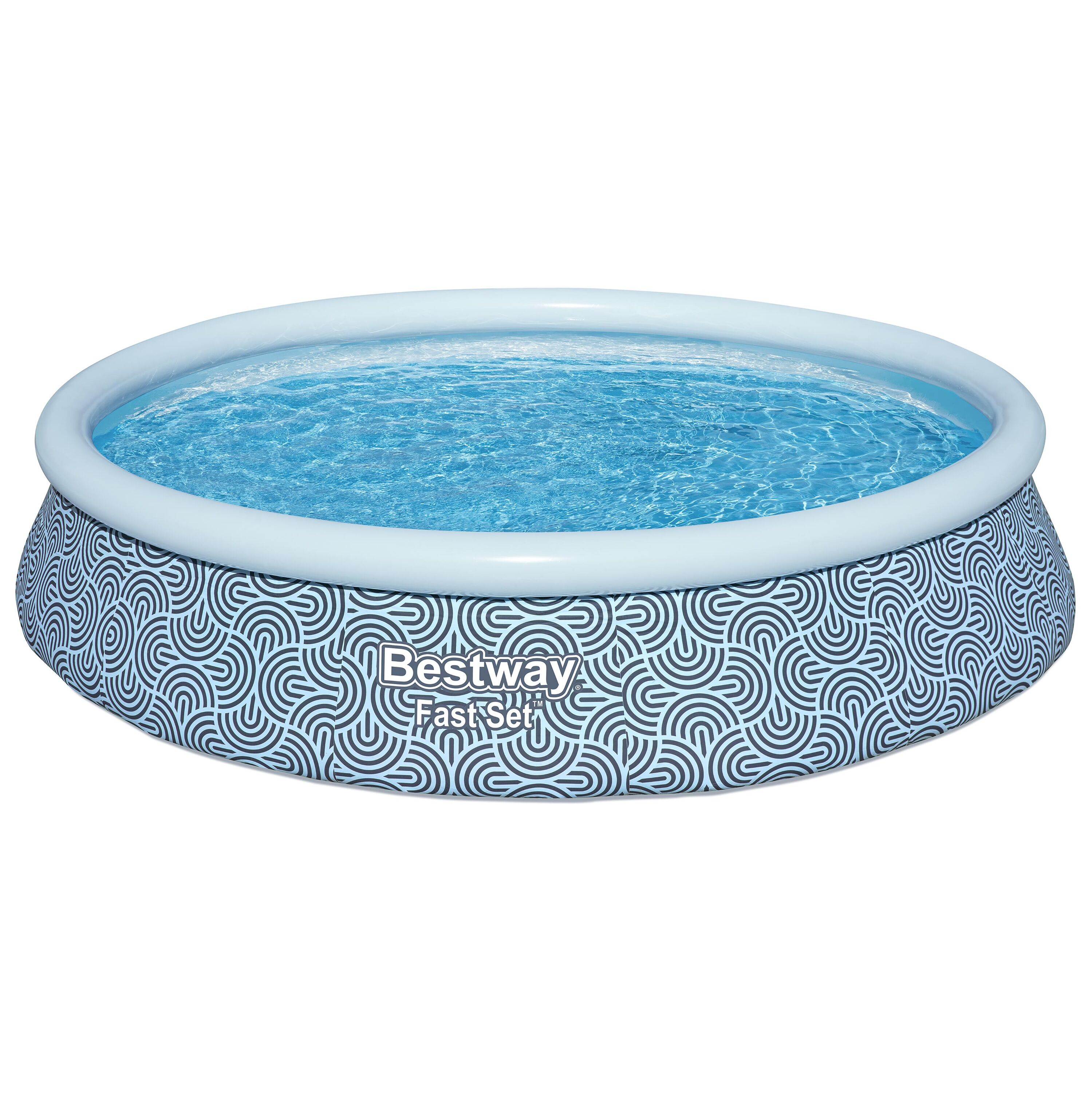 Bestway® Fast Set™ Round Above Ground Inflatable Pool Set 3.96 m x 84 cm