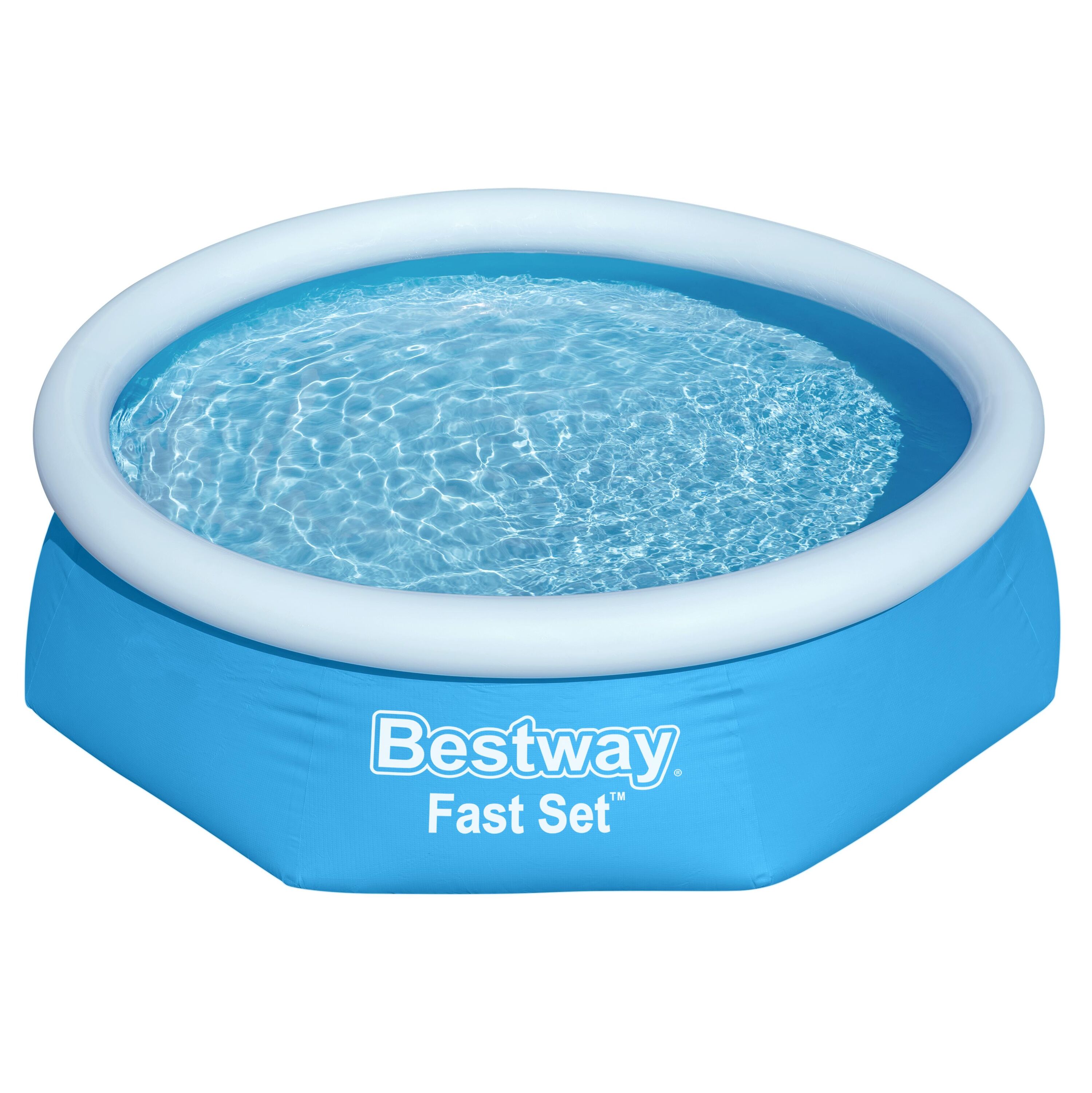 Bestway® Fast Set™ Round Above Ground Inflatable Pool 2.44 m x 61 cm