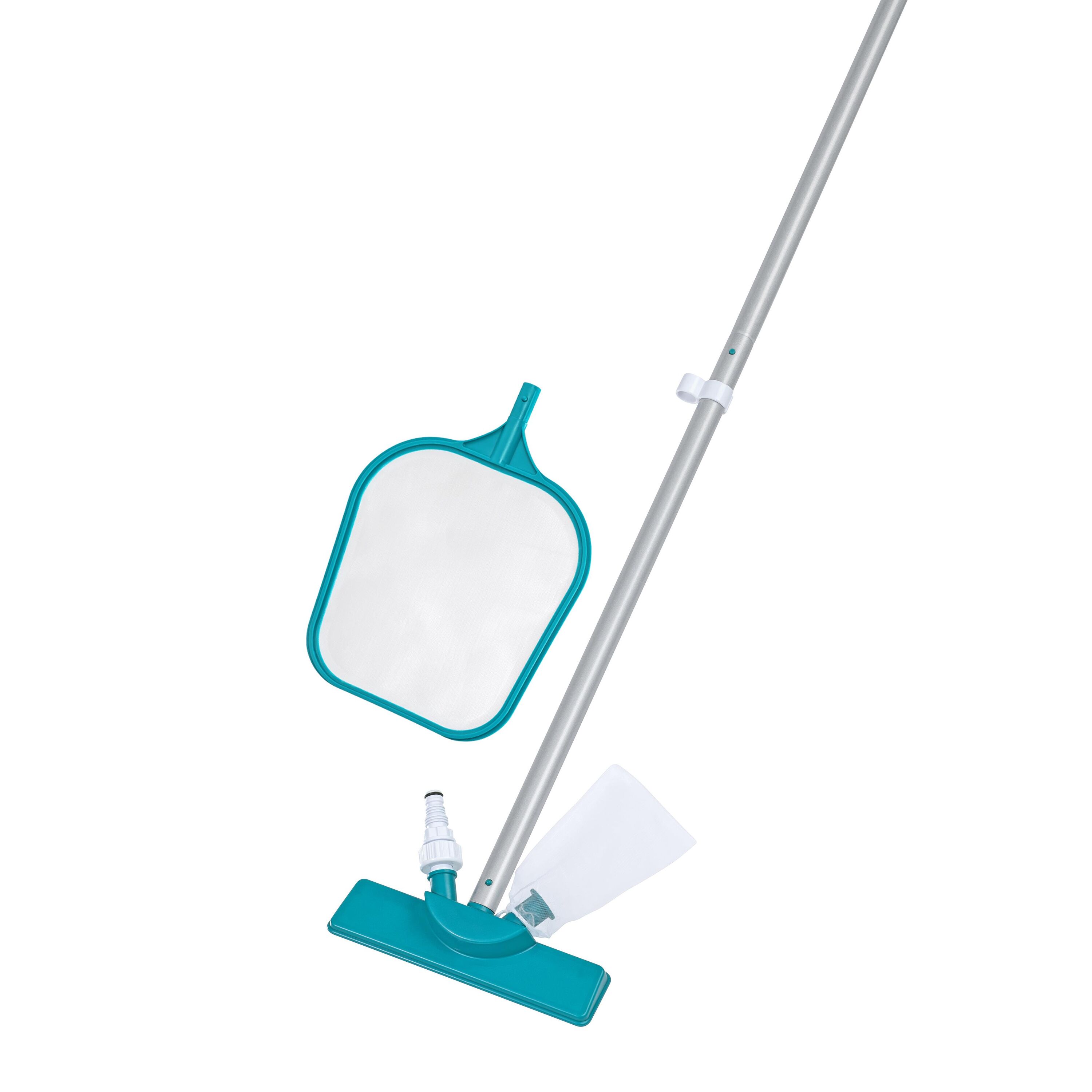 Bestway® AquaClear™ Pool Maintenance Kit with Vacuum and Skimmer