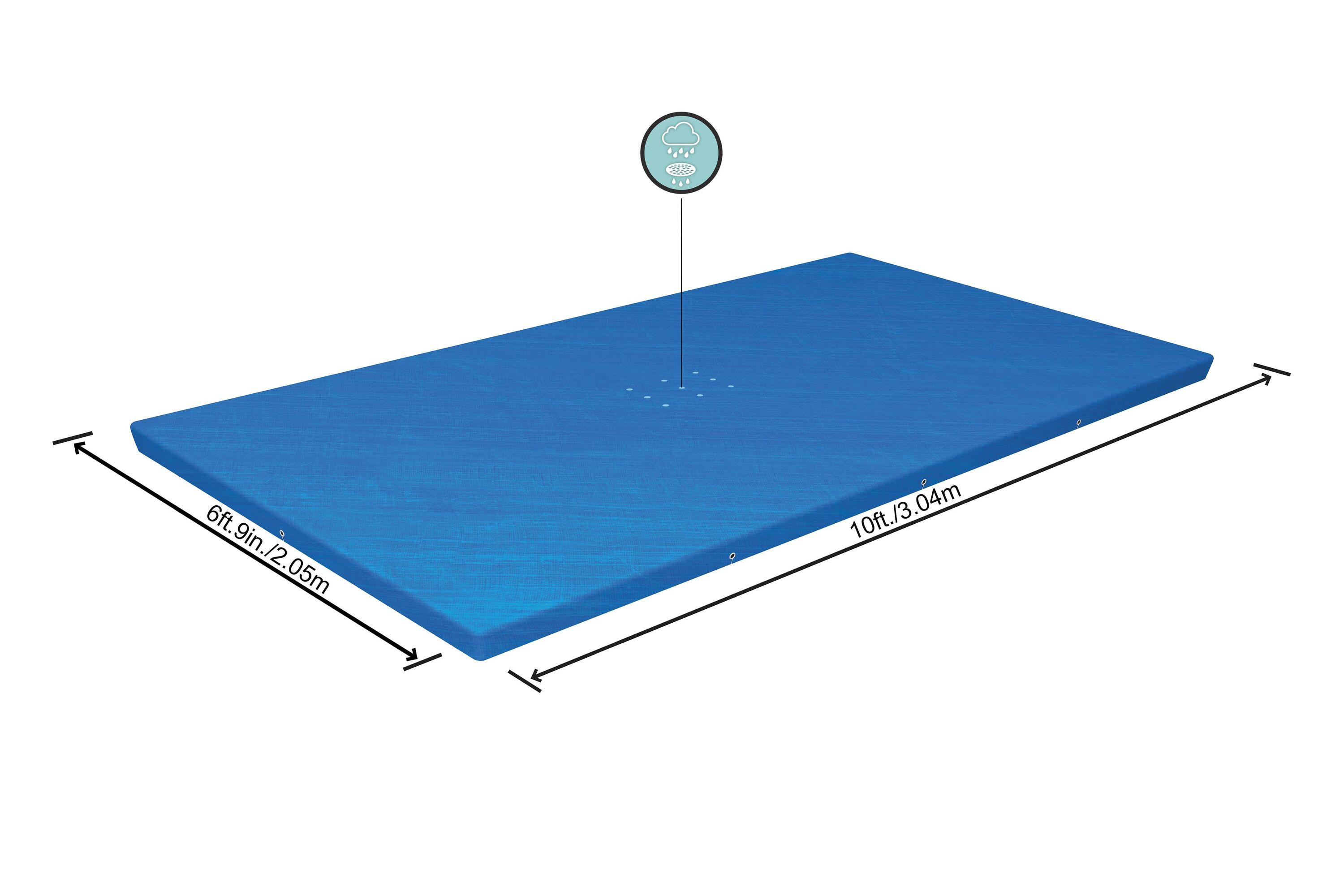 Bestway® Rectangle Pool Cover for 3.00 m x 2.01 m Above Ground Pools