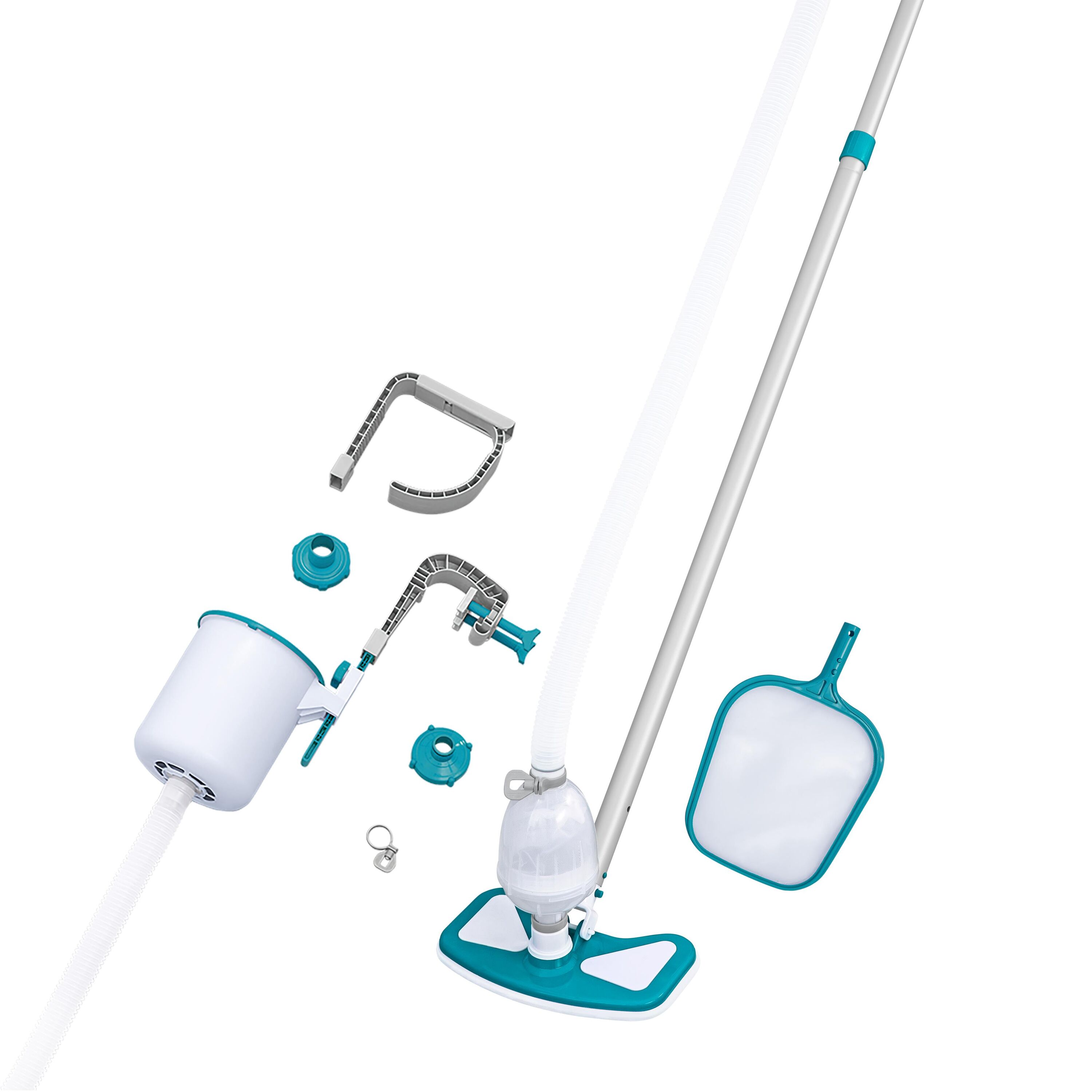 Bestway® AquaClean™ Deluxe Pool Maintenance Kit with Vacuum and Skimmer