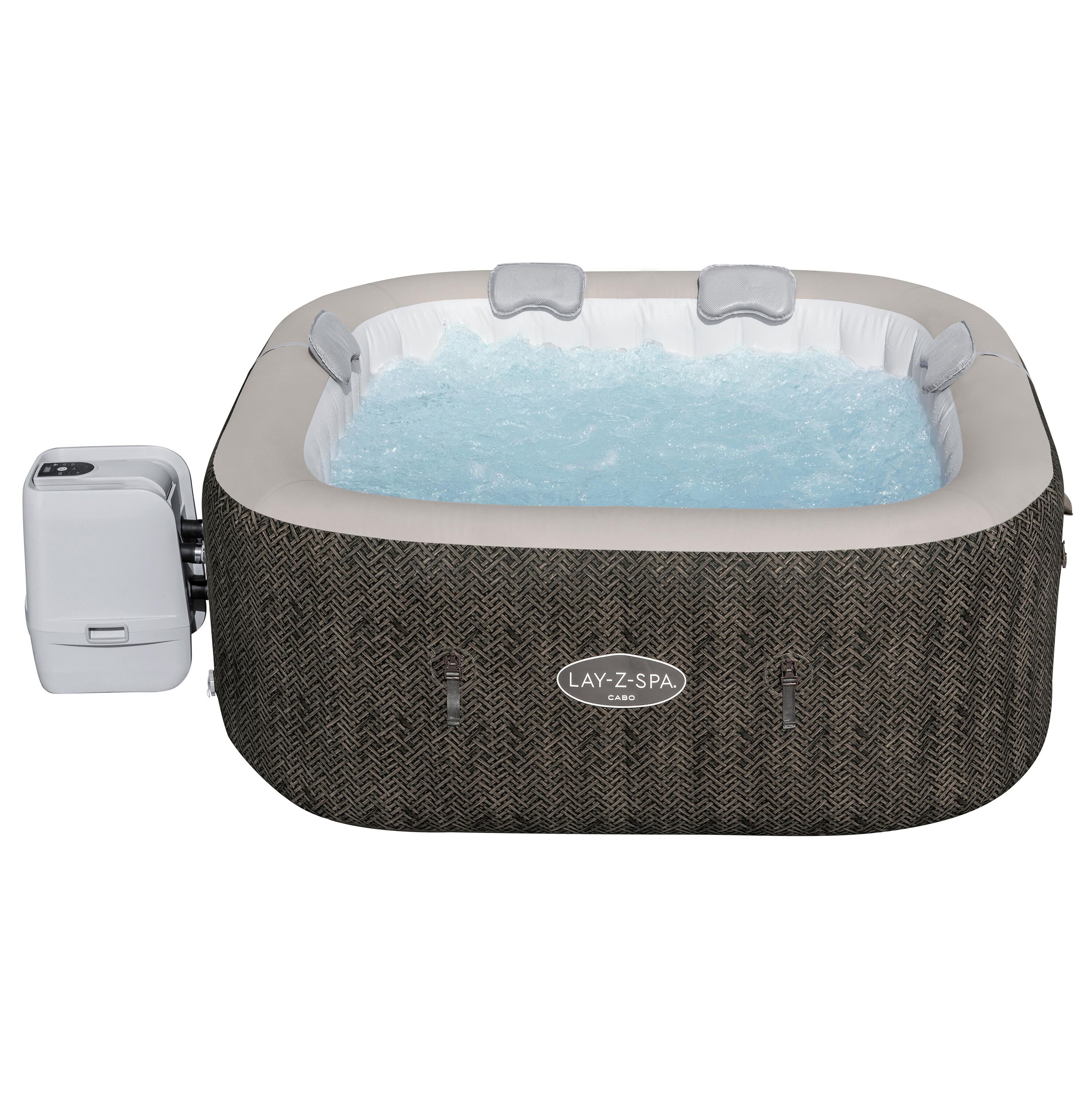 Lay-Z-Spa® Cabo Energy-Efficient Smart HydroJet™ 4-6 Person Inflatable Hot Tub with App-Control