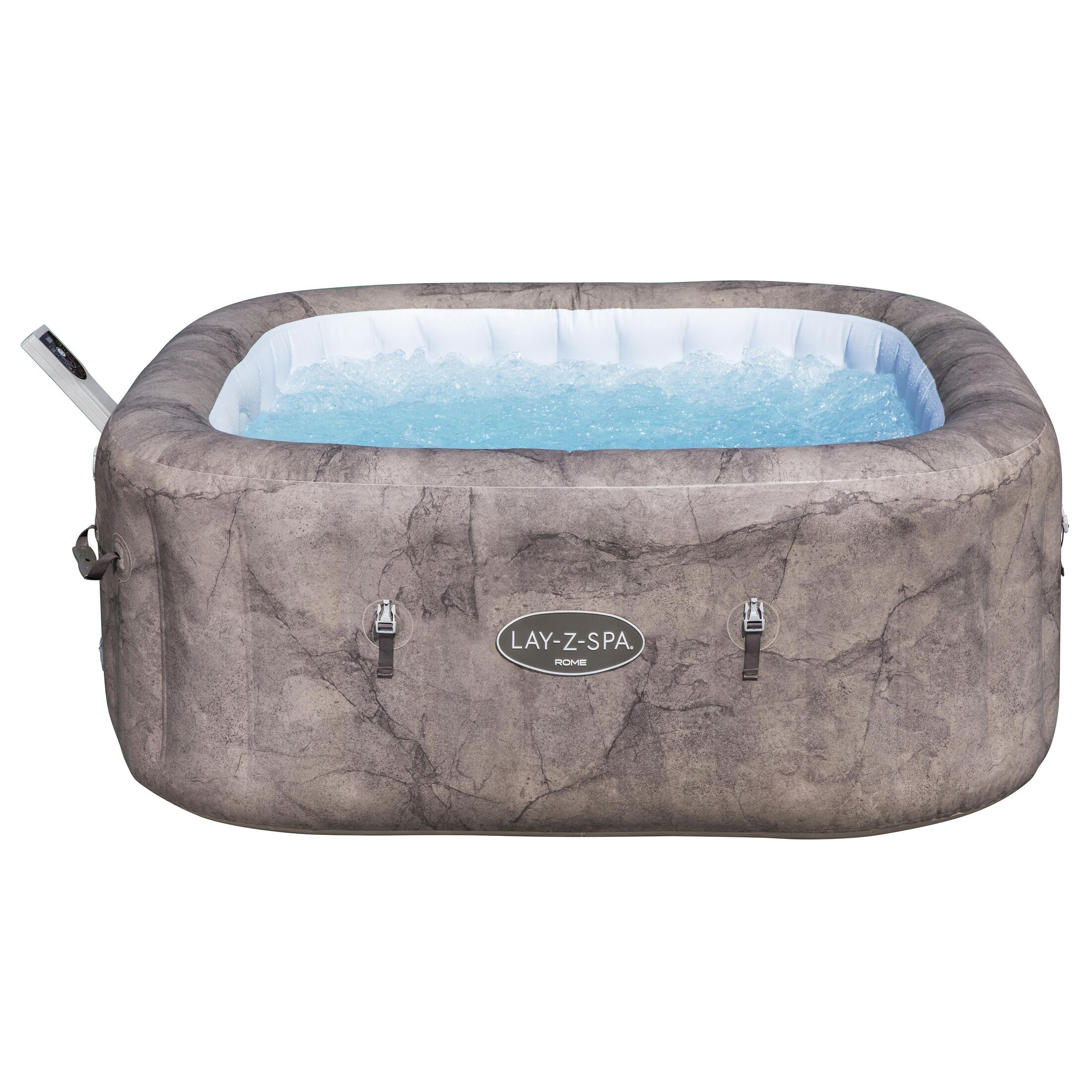 Lay-Z-Spa® Rome Energy-Efficient Smart AirJet™ 4-6 Person Inflatable Hot Tub with App-Control